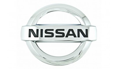 Эмблема Nissan 9х7,5см