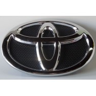 Эмблема Toyota 11х7,5см закрытая черная
