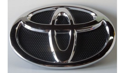 Эмблема Toyota 11х7,5см закрытая черная