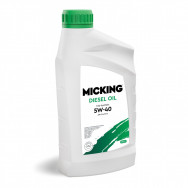 Масло моторное MICKING Motor Diesel Oil PRO1 5W-40 синтетическое API CI-4/CH-4 для дизельных двигателей 1л