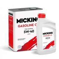 Масло моторное MICKING Motor MG1 5W-40 синтетическое API SP Акция (4л.+1л.=5л.)