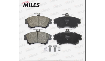 Колодки тормозные передние MILES low-metallic на Colt VI, Carisma, Space Star