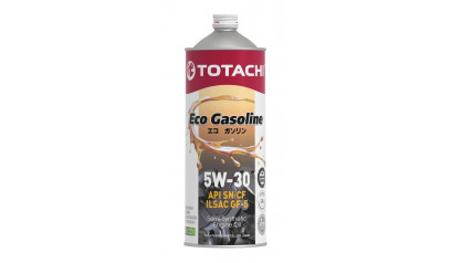 Масло моторное TOTACHI Eco Gasoline, полусинтетическое, 5W-30, SN/CF, 1 л