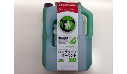 Антифриз зеленый TOTACHI LLC GREEN 50% (-37C) 4 л